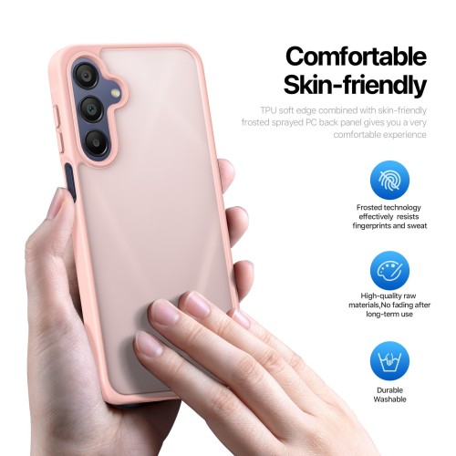 DĖKLAS DUX DUCIS YIND SAMSUNG A175 A17 4G / A176 A17 5G ROŽINIS