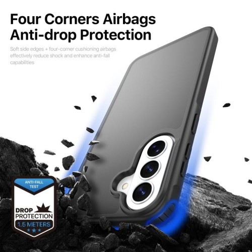 DĖKLAS DUX DUCIS YIND SAMSUNG A376 A37 5G JUODAS