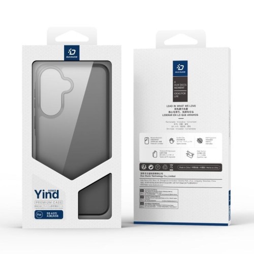 DĖKLAS DUX DUCIS YIND SAMSUNG A376 A37 5G JUODAS