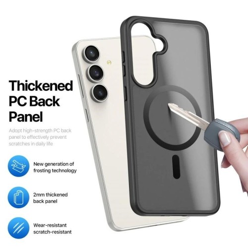 DĖKLAS DUX DUCIS YIND SAMSUNG S731 S25 FE JUODAS