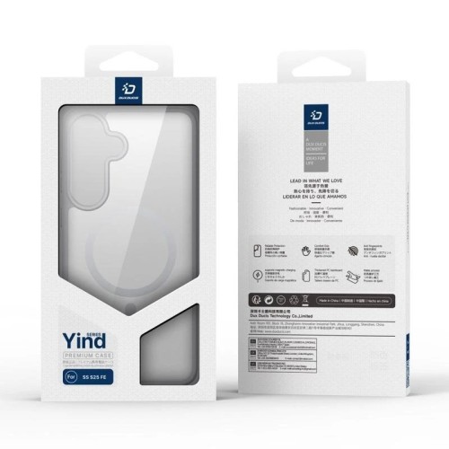 DĖKLAS DUX DUCIS YIND SAMSUNG S731 S25 FE PILKAS
