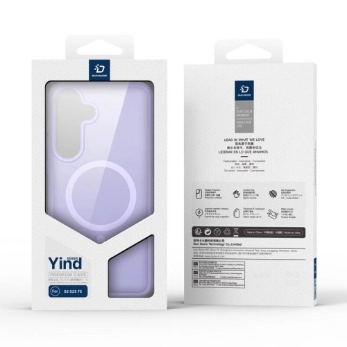 DĖKLAS DUX DUCIS YIND SAMSUNG S731 S25 FE VIOLETINIS