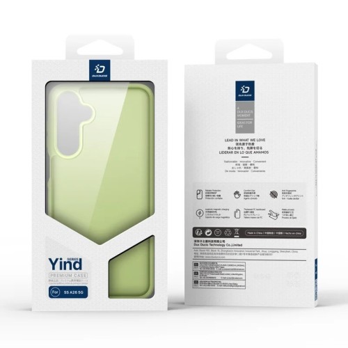 DĖKLAS DUX DUCIS YIND SKIRTAS SAMSUNG A266 A26 5G ŽALIAS