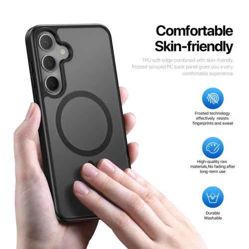 DĖKLAS DUX DUCIS YIND SKIRTAS SAMSUNG S931 S25 JUODAS