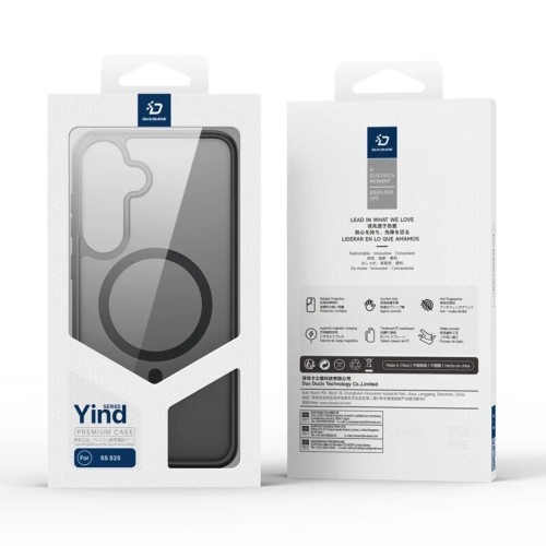 DĖKLAS DUX DUCIS YIND SKIRTAS SAMSUNG S931 S25 JUODAS