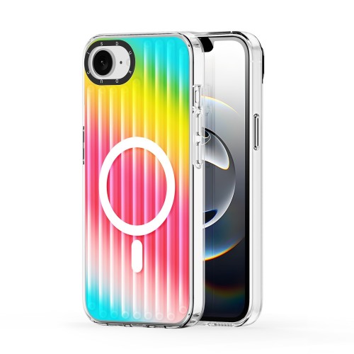 DĖKLAS DUX DUCIS ZEST APPLE IPHONE 16E / 17E GRADIENT RAINBOW