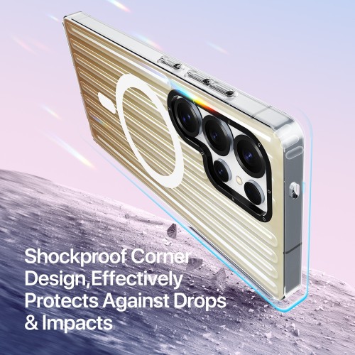 DĖKLAS DUX DUCIS ZEST SAMSUNG S938 S25 ULTRA GRADIENT DESERT GOLD