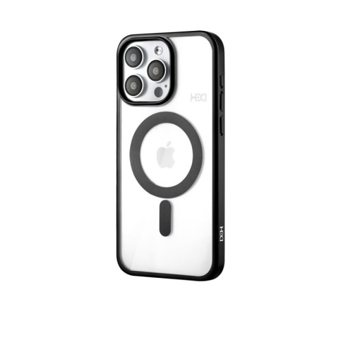 DĖKLAS HDD ELECTRO MAGSAFE CASE APPLE IPHONE 15 PRO JUODAS