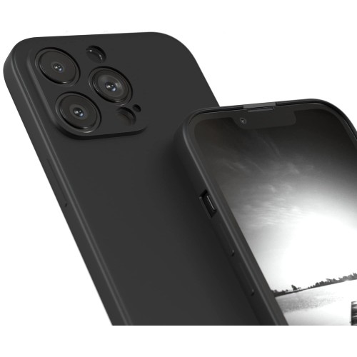 DĖKLAS LIQUID SILICONE 1.5MM XIAOMI REDMI 12 / REDMI NOTE 12R / POCO M6 PRO 5G JUODAS