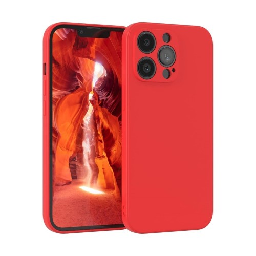 DĖKLAS LIQUID SILICONE 1.5MM XIAOMI REDMI NOTE 14 PRO 4G RAUDONAS