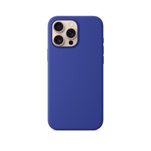 DĖKLAS MAG SILICONE CASE APPLE IPHONE 16 PLUS TAMSIAI VIOLETINIS
