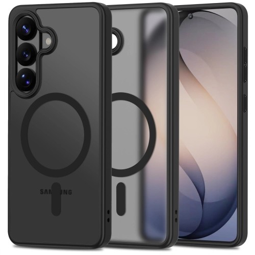 DĖKLAS REACH MATTE MAGSAFE SAMSUNG S942 S26 JUODAS