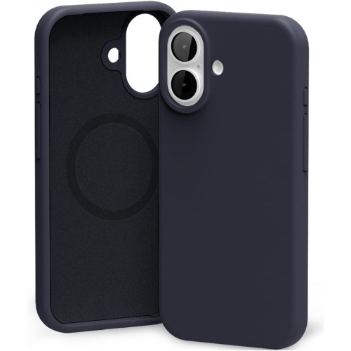 DĖKLAS MERCURY PURE MAGSAFE SILICON CASE APPLE IPHONE 17 TAMSIAI MĖLYNAS