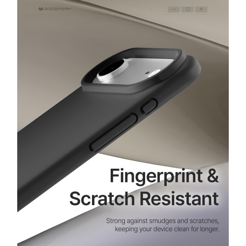 DĖKLAS MERCURY PURE MAGSAFE SILICON CASE APPLE IPHONE AIR JUODAS