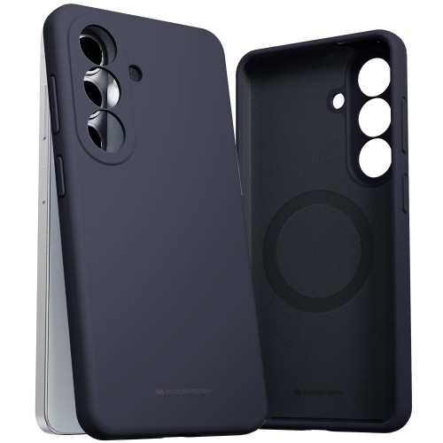 DĖKLAS MERCURY PURE MAGSAFE SILICON CASE SAMSUNG S947 S26 PLUS TAMSIAI MĖLYNAS