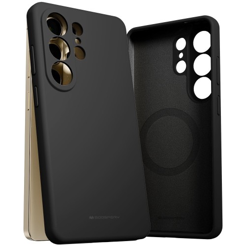 DĖKLAS MERCURY PURE MAGSAFE SILICON CASE SAMSUNG S948 S26 ULTRA JUODAS