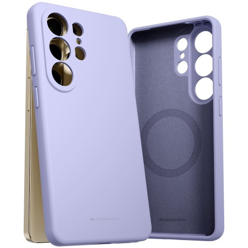 DĖKLAS MERCURY PURE MAGSAFE SILICON CASE SAMSUNG S948 S26 ULTRA LEVANDOS PILKA