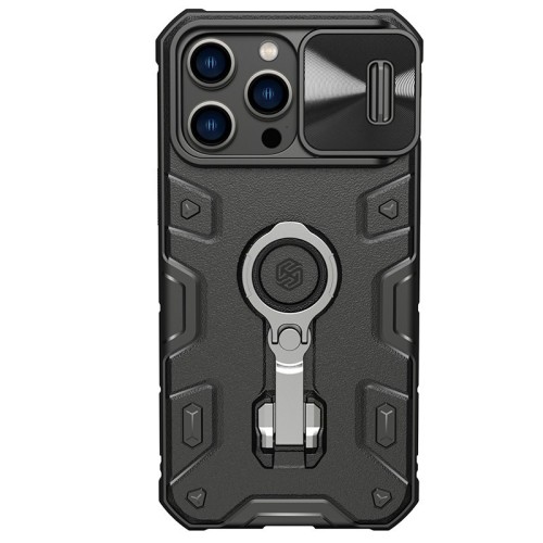 DĖKLAS NILLKIN CAMSHIELD ARMOR PRO APPLE IPHONE 14 PRO JUODAS