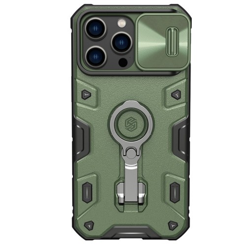 DĖKLAS NILLKIN CAMSHIELD ARMOR PRO APPLE IPHONE 14 ŽALIAS