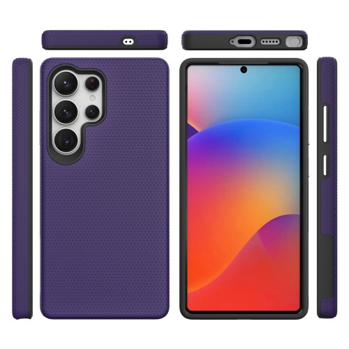 DĖKLAS PERFECTIONISTS TRIANGLE CASE SAMSUNG S928 S24 ULTRA VIOLETINIS