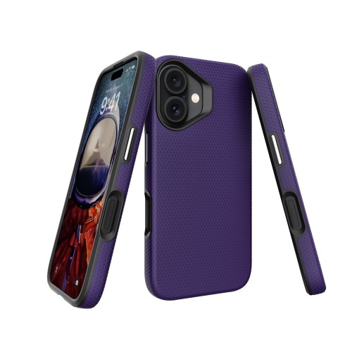 DĖKLAS PERFECTIONISTS TRIANGLE MAG CASE APPLE IPHONE 13 / 14 VIOLETINIS
