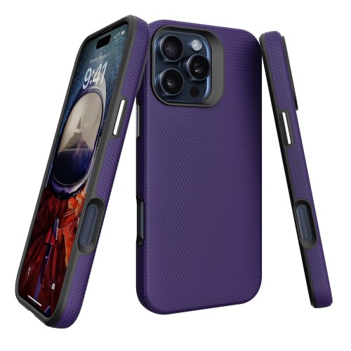 DĖKLAS PERFECTIONISTS TRIANGLE MAG CASE APPLE IPHONE 17 PRO MAX VIOLETINIS