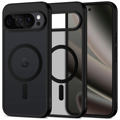 DĖKLAS TECH-PROTECT MAGMAT MAGSAFE GOOGLE PIXEL 10 / 10 PRO JUODAS
