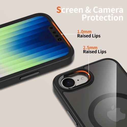 DĖKLAS TECH-PROTECT MAGMAT MAGSAFE NOTHING CMF PHONE 2 PRO JUODAS