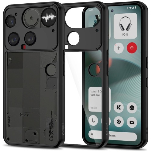 DĖKLAS TECH-PROTECT MAGMAT NOTHING PHONE 3 JUODAS