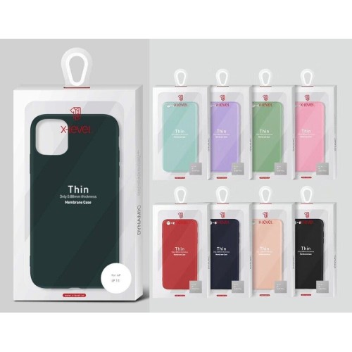 DĖKLAS X-LEVEL DYNAMIC APPLE IPHONE 15 TAMSIAI MĖLYNAS