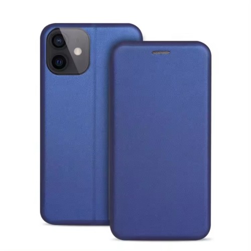 DĖKLAS BOOK ELEGANCE XIAOMI REDMI NOTE 13 5G / REDMI NOTE 14S TAMSIAI MĖLYNAS