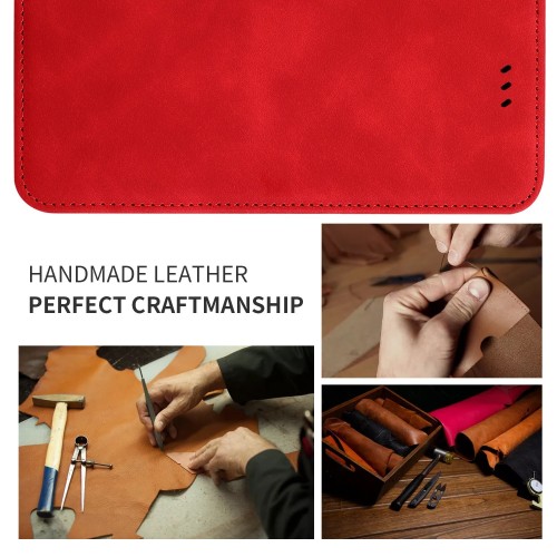 DĖKLAS BUSINESS STYLE SAMSUNG A576 A57 5G RAUDONAS