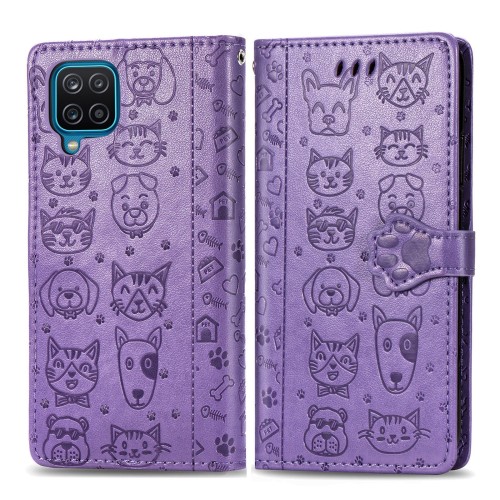 DĖKLAS CAT-DOG SAMSUNG A346 A34 5G VIOLETINIS