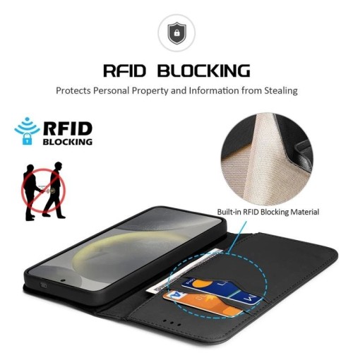 DĖKLAS DUX DUCIS HIVO SKIRTAS SAMSUNG S931 S25 JUODAS