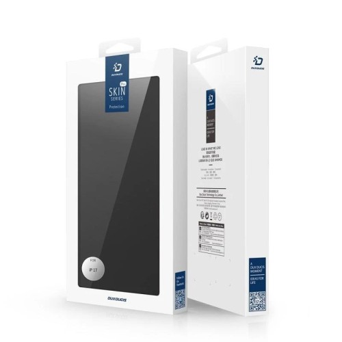 DĖKLAS DUX DUCIS SKIN PRO APPLE IPHONE 17 JUODAS