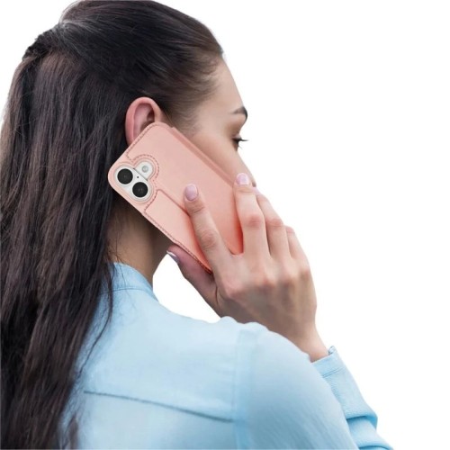 DĖKLAS DUX DUCIS SKIN PRO APPLE IPHONE 17 ROŽINIO AUKSO