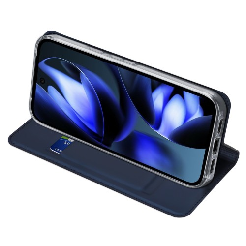 DĖKLAS DUX DUCIS SKIN PRO GOOGLE PIXEL 10A TAMSIAI MĖLYNAS