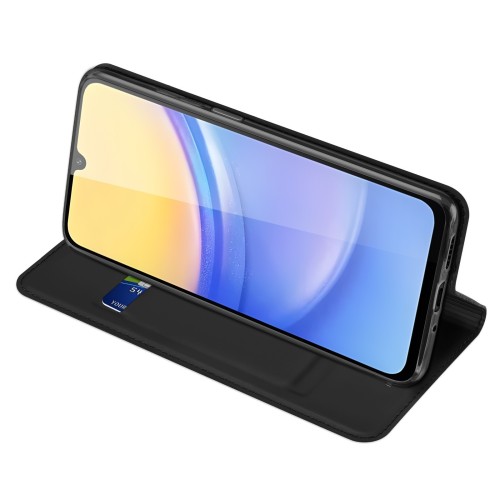 DĖKLAS DUX DUCIS SKIN PRO SAMSUNG A165 A16 4G / A166 A16 5G JUODAS