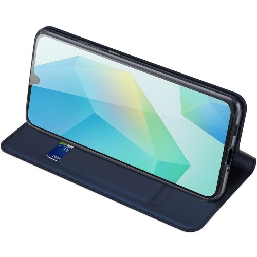 DĖKLAS DUX DUCIS SKIN PRO SAMSUNG A175 A17 4G / A176 A17 5G TAMSIAI MĖLYNAS