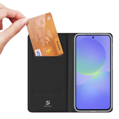 DĖKLAS DUX DUCIS SKIN PRO SAMSUNG A376 A37 5G JUODAS