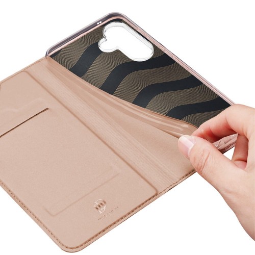 DĖKLAS DUX DUCIS SKIN PRO SAMSUNG A376 A37 5G ROŽINIO AUKSO