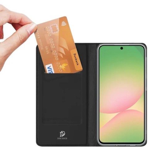 DĖKLAS DUX DUCIS SKIN PRO SAMSUNG A576 A57 5G JUODAS