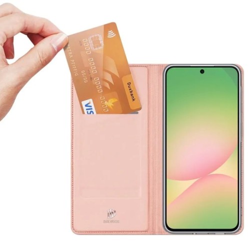 DĖKLAS DUX DUCIS SKIN PRO SAMSUNG A576 A57 5G ROŽINIO AUKSO