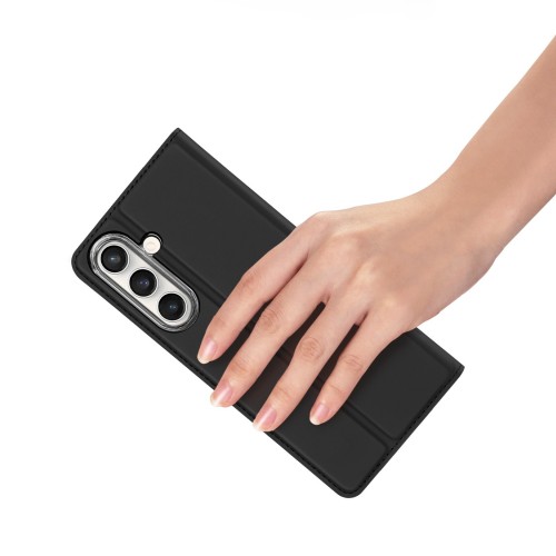 DĖKLAS DUX DUCIS SKIN PRO SAMSUNG S731 S25 FE JUODAS