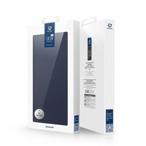 DĖKLAS DUX DUCIS SKIN PRO SAMSUNG S937 S25 EDGE TAMSIAI MĖLYNAS