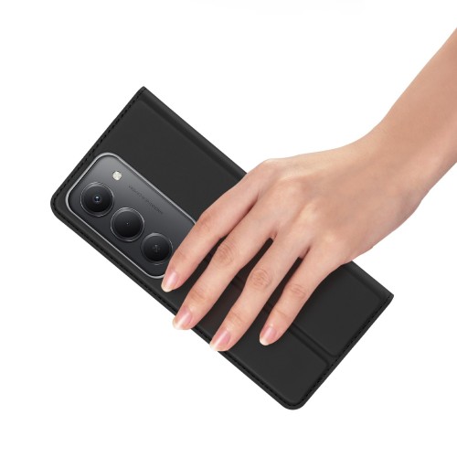 DĖKLAS DUX DUCIS SKIN PRO XIAOMI REDMI 15 4G / REDMI 15 5G JUODAS