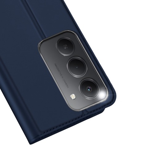 DĖKLAS DUX DUCIS SKIN PRO XIAOMI REDMI 15 4G / REDMI 15 5G TAMSIAI MĖLYNAS