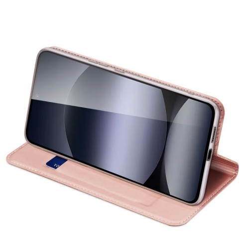 DĖKLAS DUX DUCIS SKIN PRO XIAOMI REDMI NOTE 14 4G ROŽINIO AUKSO