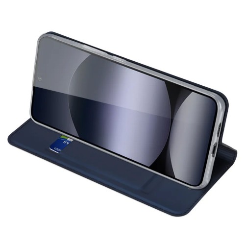 DĖKLAS DUX DUCIS SKIN PRO XIAOMI REDMI NOTE 14 4G TAMSIAI MĖLYNAS