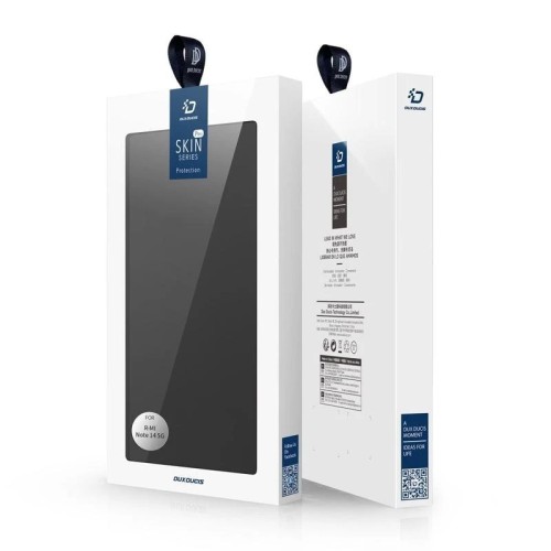 DĖKLAS DUX DUCIS SKIN PRO XIAOMI REDMI NOTE 14 5G JUODAS